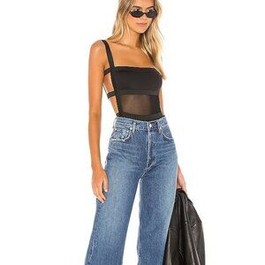 Superdown Camille Strappy Back Bodysuit – Size Small (NWT)